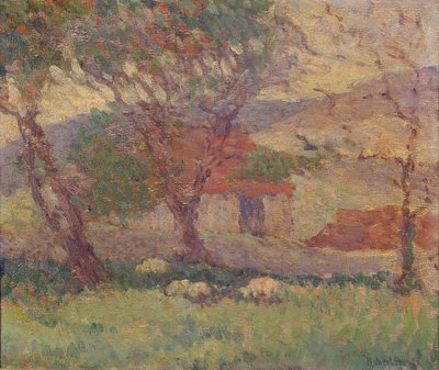 Nelle Downs vicino a Lewes da Robert Polhill Bevan
