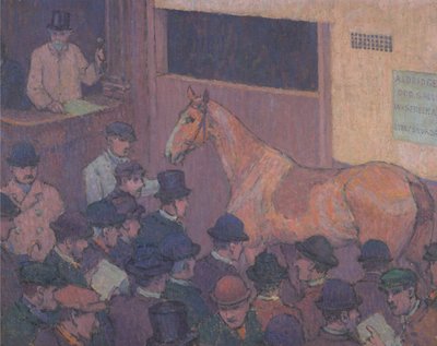 "Tranquillo con tutte le seccature stradali" da Robert Polhill Bevan