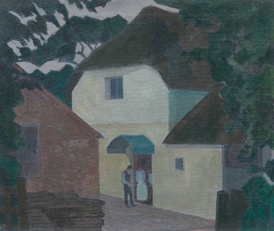Il visitatore al mulino da Robert Polhill Bevan