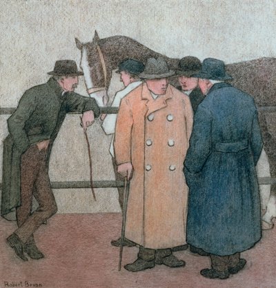 I mercanti di cavalli da Robert Polhill Bevan