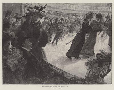 Riapertura della pista di pattinaggio, Niagara Hall da Robert Ponsonby Staples