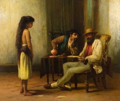 La ragazza quadroon, c.1855-73 da Robert RSA Gavin