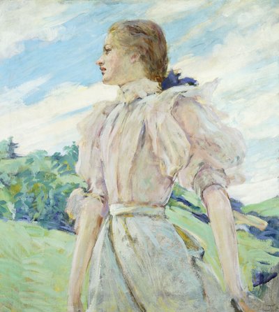 Una Giornata Ventosa, c.1898 da Robert Reid