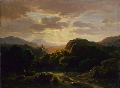 Ricordi di una scena vicino ad Auerbach da Robert S. Duncanson
