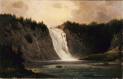 Cascata sul Mont-Morency da Robert S. Duncanson