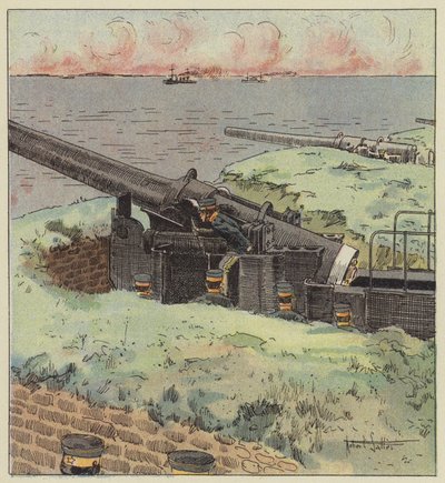 Difese giapponesi dei passaggi del mare interno da Robert Salles