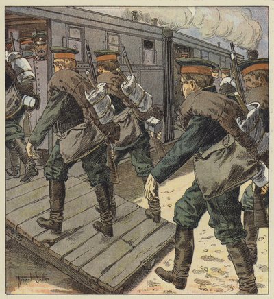 Imbarco delle truppe russe da Robert Salles