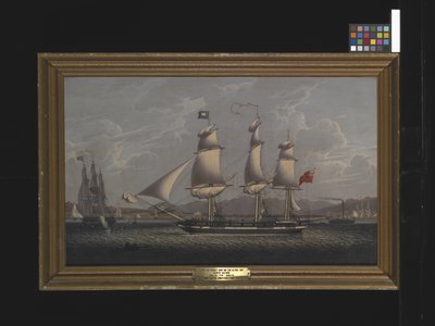 Una Nave Postale Britannica sul Clyde da Robert Salmon