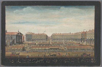 Vista del Covent Garden Market a Londra da Robert Sayer
