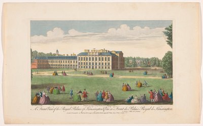 Vista su Kensington Palace a Londra da Robert Sayer