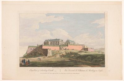 Veduta del Castello di Stirling da Robert Sayer