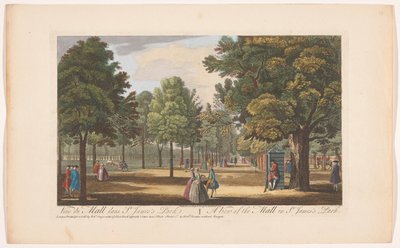 Veduta di The Mall nel Saint James