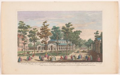 Veduta della Rotonda nei Giardini di Ranelagh a Londra da Robert Sayer