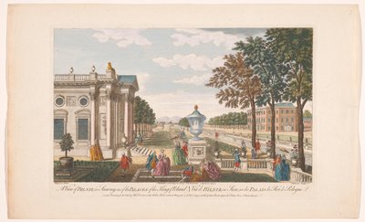 Veduta del Schloss Pillnitz da Robert Sayer