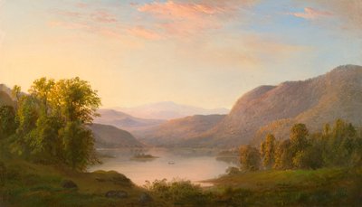 Una vista sulle montagne Laurenziane, vicino a Québec da Robert Scott Duncanson