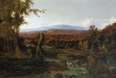 Paesaggio con pastore da Robert Seldon Duncanson