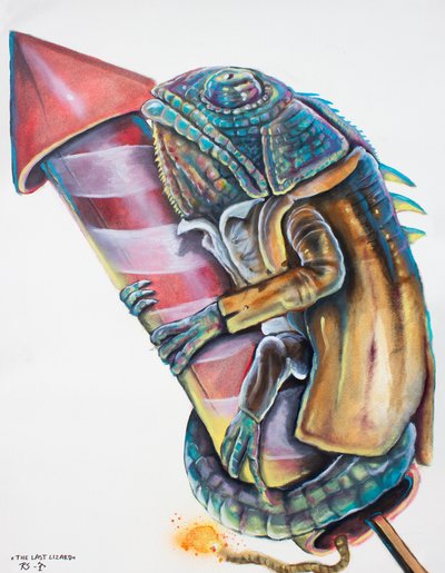 Lancio del razzo Chameleon da Robert Sigaard