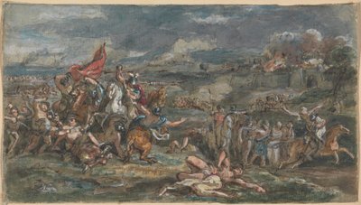 Scena di Battaglia da Robert Smirke