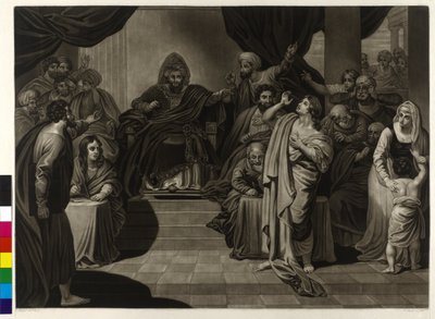 Capitolo VII salmo CX da Robert Smirke