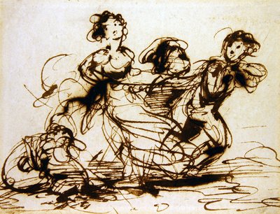 Bambini che giocano da Robert Smirke