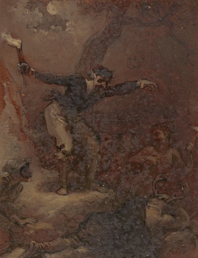 Falstaff alla Quercia di Herne da Robert Smirke
