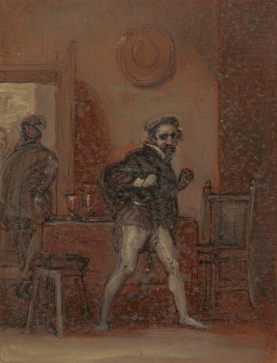 Ford in Collera Dopo Aver Visto Falstaff da Robert Smirke