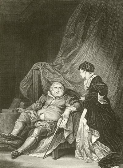Enrico VIII e Caterina Parr da Robert Smirke