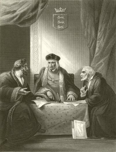 Enrico VII con Empson e Dudley da Robert Smirke