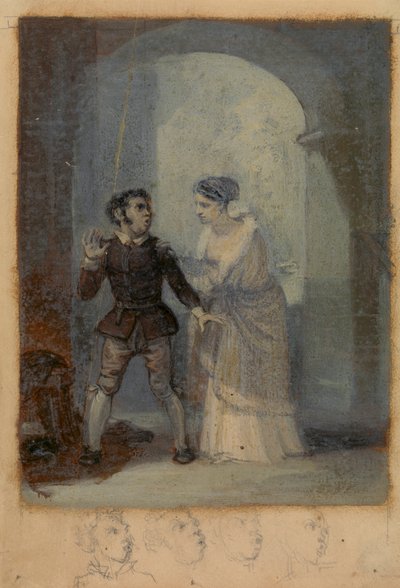 Katherina e Grumio da Robert Smirke