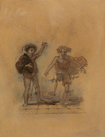 Malvolio che balla da Robert Smirke