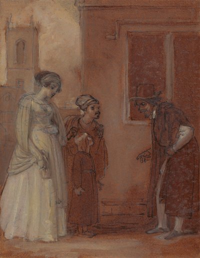 Maestro William Page e Sir Hugh Evans da Robert Smirke