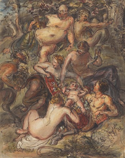 Scena di un baccanale da Robert Smirke