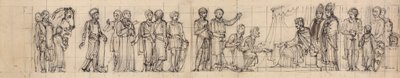 Studio di Cavalieri che Rendono Omaggio al Re da Robert Smirke