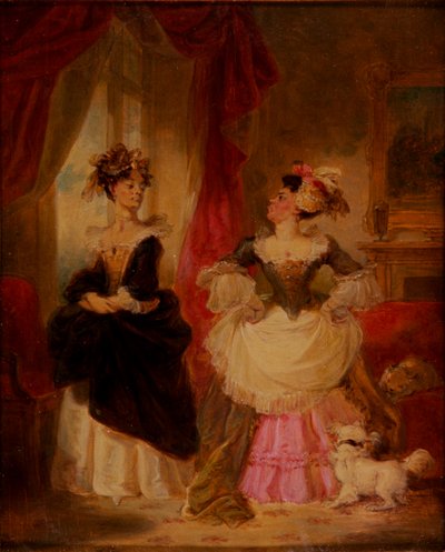 I rivali, c1827 da Robert Smirke