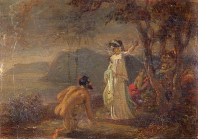 Ulisse e Nausicaa, c. 1772-1845 da Robert Smirke