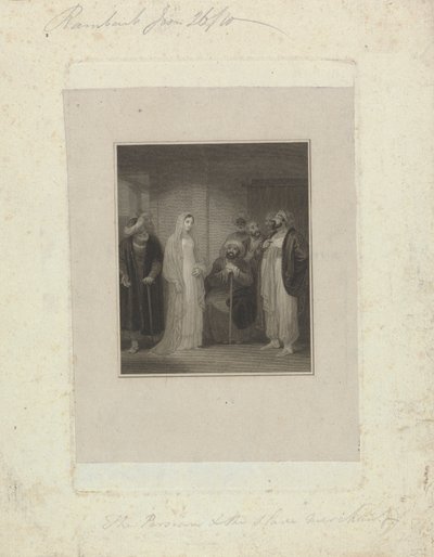 Senza titolo: Il persiano e i mercanti di schiavi da Robert Smirke