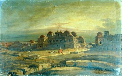 Veduta del Purana Kila, vicino a Delhi da Robert Smith