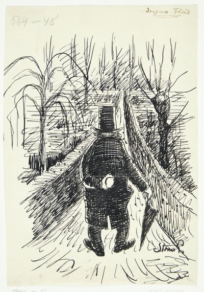 Foglio per "La mosca del giorno" da Robert Storm Petersen