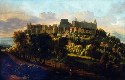 Castello di Windsor, c.1670 da Robert Streater or Streeter