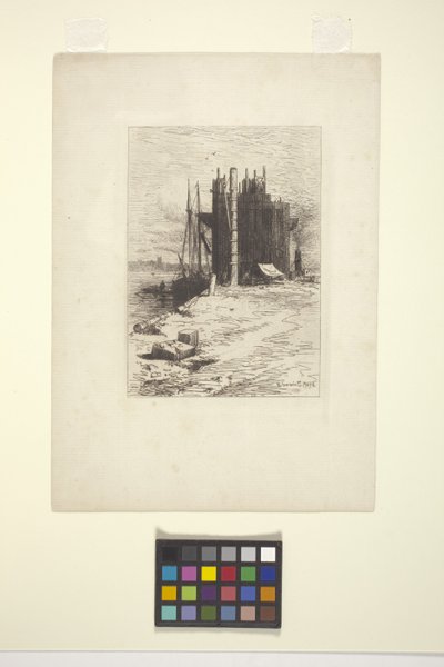 Depositi di carbone a New Bedford da Robert Swain Gifford
