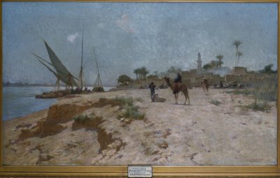 Villaggio sul Nilo da Robert Talbot Kelly