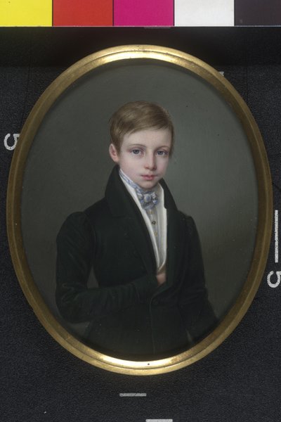 Imperatore Francesco Giuseppe I come dodicenne da Robert Theer