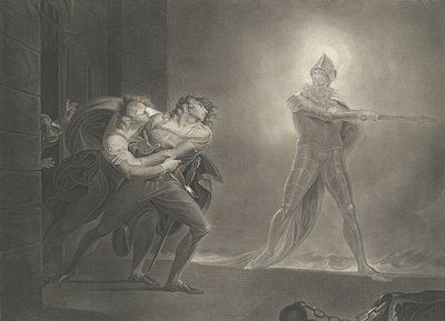 Amleto, Orazio, Marcello e il fantasma da Robert Thew