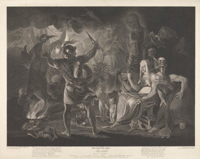 Shakespeare, Macbeth Atto IV, Scena I da Robert Thew