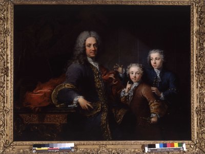 Monsieur de Saint Cannat e i suoi figli da Robert Tournieres