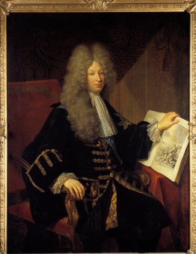Ritratto di Jerome Phelypeaux, Conte di Pontchartrain, Ministro della Marina da Robert Tournieres