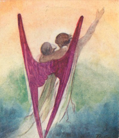 Illustrazione per Il sogno di Geronzio del cardinale Newman da Robert Traill Rose