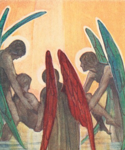 Illustrazione per Il sogno di Geronzio del cardinale Newman da Robert Traill Rose