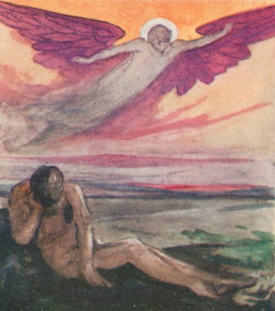 Illustrazione per Il sogno di Geronzio del Cardinale Newman da Robert Traill Rose