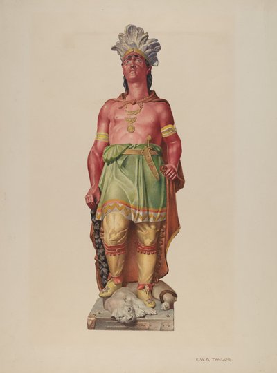 Indiano del negozio di sigari da Robert W.R. Taylor